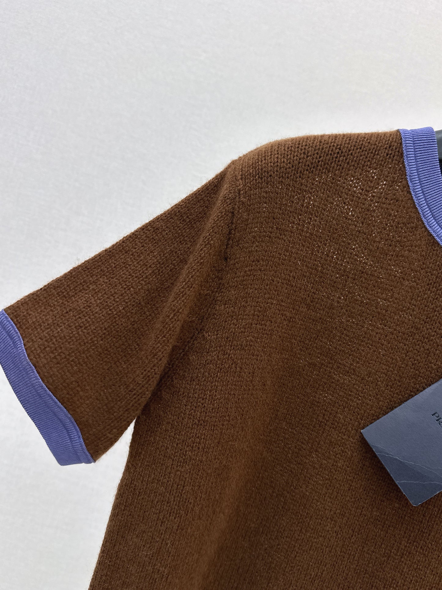 Pra NEW cashmere short-sleeved sweater