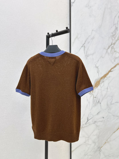 Pra NEW cashmere short-sleeved sweater