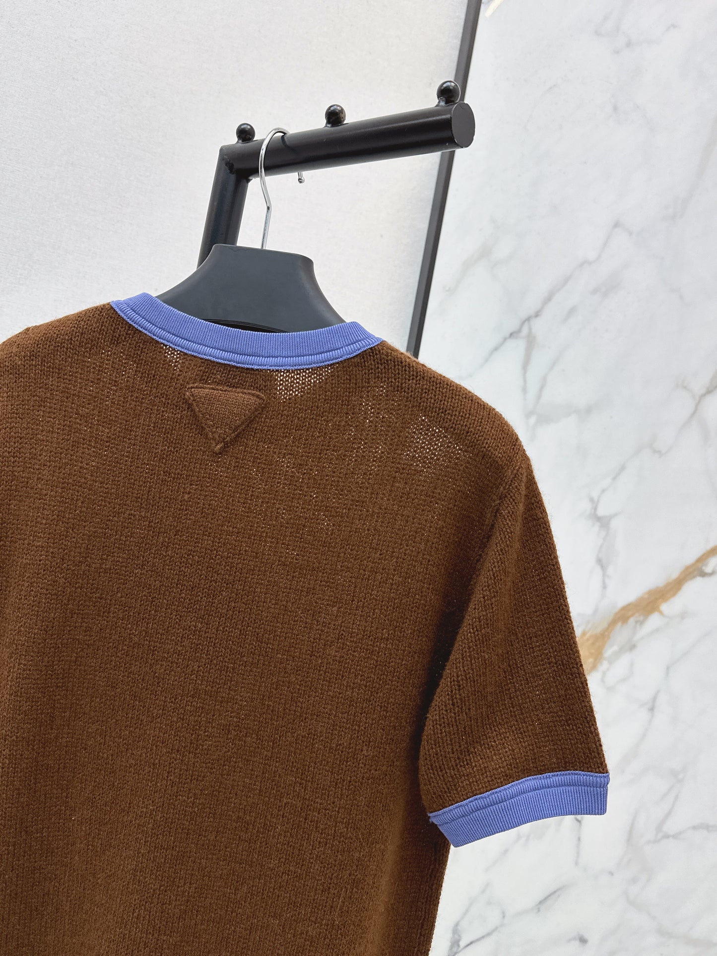 Pra NEW cashmere short-sleeved sweater